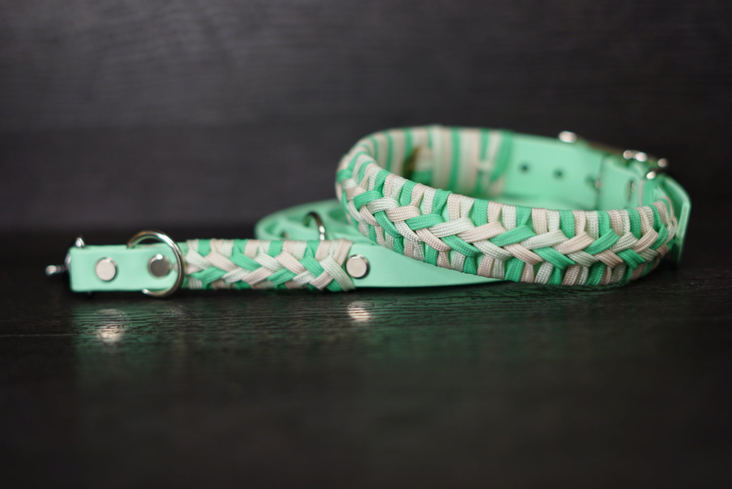 Halsband Peach ca. 2,7 cm breit